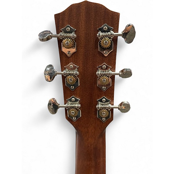 Used Fender Paramount PM-TE Mahogany Acoustic Electric Guitar
