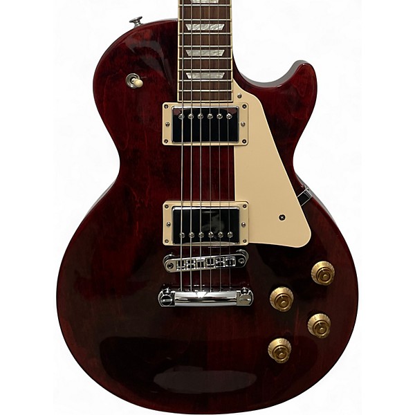 Used Gibson Les Paul Studio Cherry Solid Body Electric Guitar