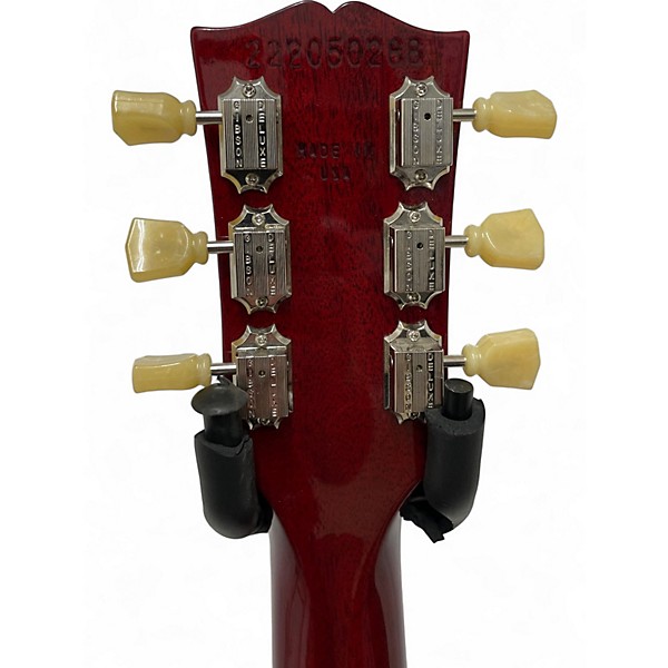 Used Gibson Les Paul Studio Cherry Solid Body Electric Guitar