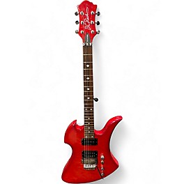 Used 2007 B.C. Rich NJ Series Mockingbird Red Solid Body Electric Guitar