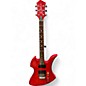 Used 2007 B.C. Rich NJ Series Mockingbird Red Solid Body Electric Guitar thumbnail