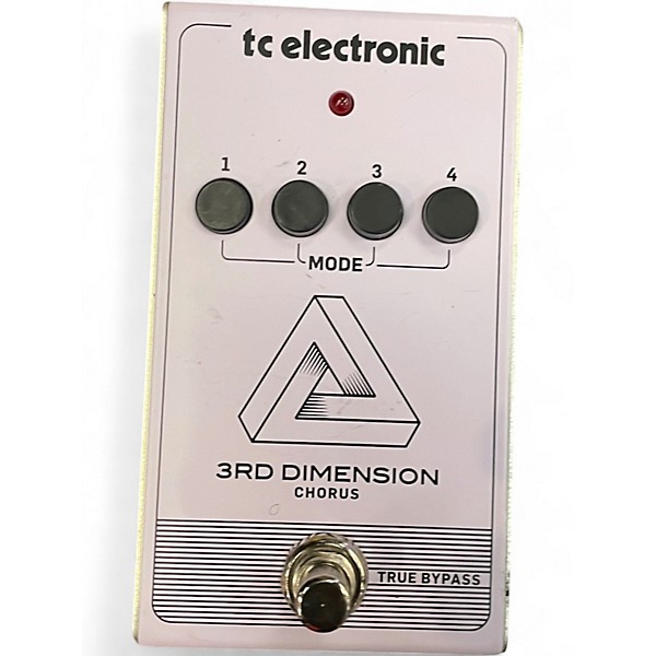 Used TC Electronic 3rd Dimension Chorus Effect Pedal