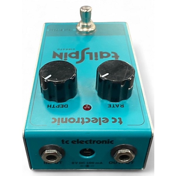 Used TC Electronic Tail Spin Vibrato Effect Pedal