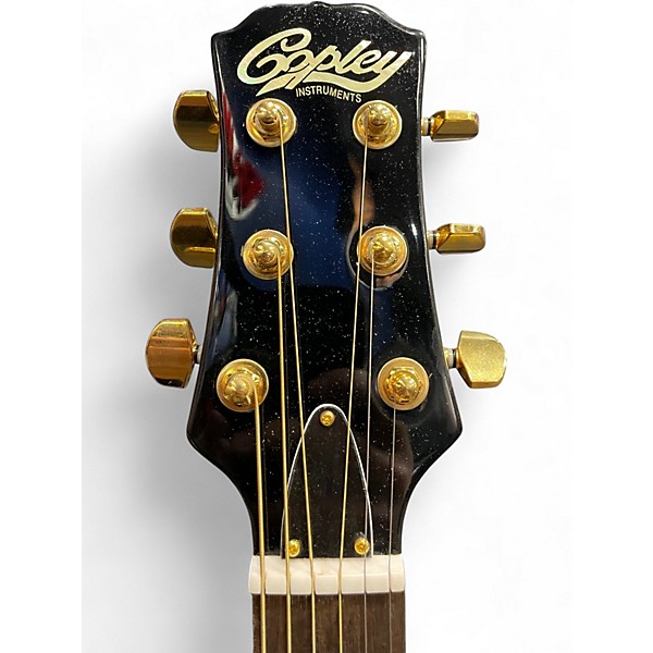 Used Copley CA480 Gray Sunburst Acoustic Electric Guitar
