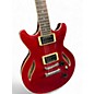 Used 2004 Dean Sarasota Transparent Red Solid Body Electric Guitar