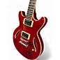 Used 2004 Dean Sarasota Transparent Red Solid Body Electric Guitar