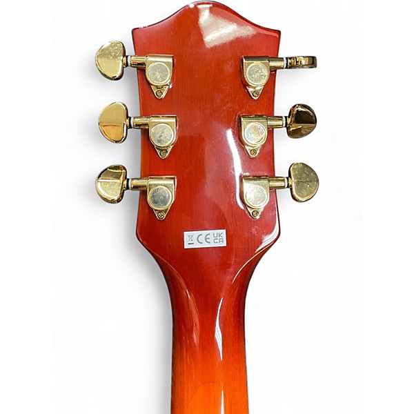 Used Gretsch Guitars Cat-Eye Center Block 3PU Abbey Ale Hollow Body Electric Guitar