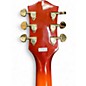 Used Gretsch Guitars Cat-Eye Center Block 3PU Abbey Ale Hollow Body Electric Guitar