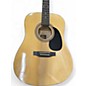 Used Rogue RA-090 Dreadnought Natural Acoustic Guitar