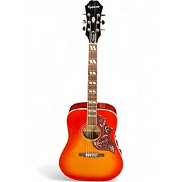 Used Epiphone Hummingbird studio 2 Color Sunburst Acoustic Electric Guitar