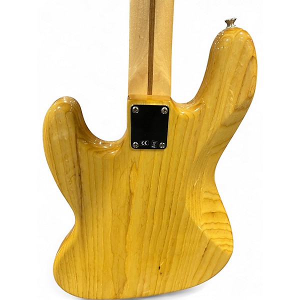 Used Fender Standard Jazz Bass Natural Electric Bass Guitar