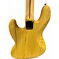 Used Fender Standard Jazz Bass Natural Electric Bass Guitar