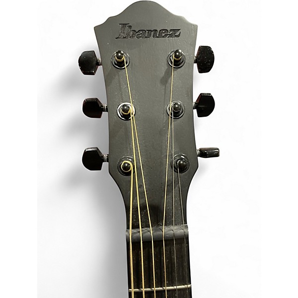 Used Ibanez AEWC621 Black Acoustic Electric Guitar