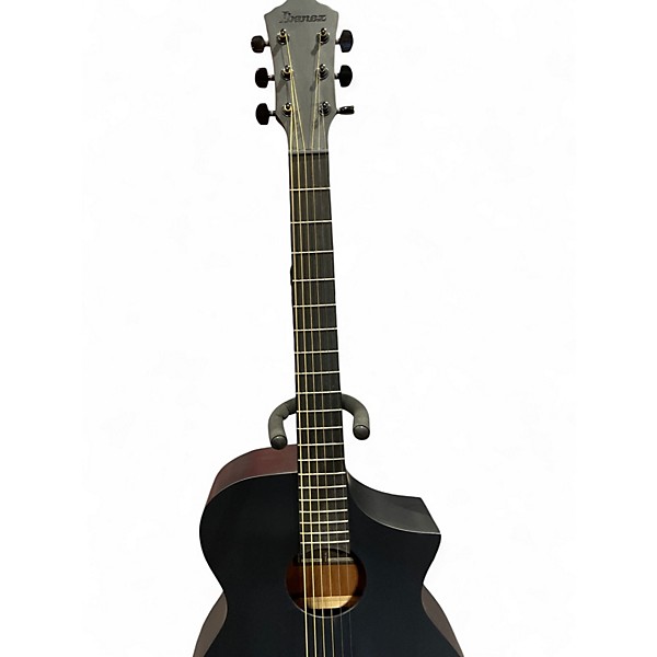 Used Ibanez AEWC621 Black Acoustic Electric Guitar