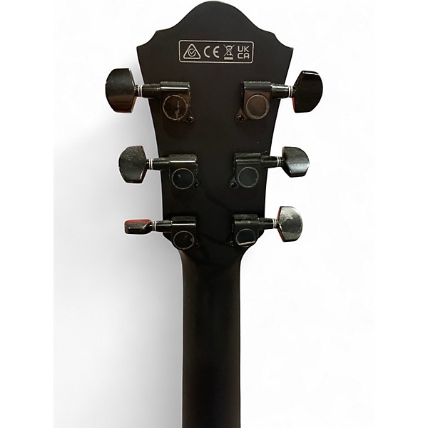 Used Ibanez AEWC621 Black Acoustic Electric Guitar