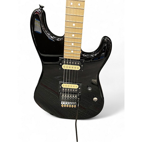 Used Charvel Super Stock San Dimas Black Solid Body Electric Guitar