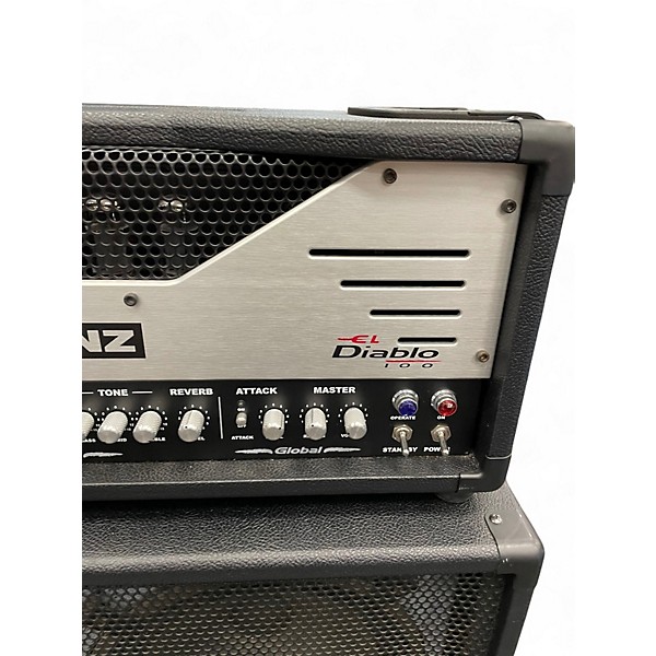 Used Genz Benz EL Diablo 100 Solid State Guitar Amp Head