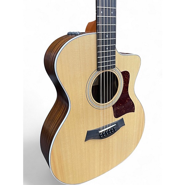 Used Taylor 254ce Natural 12 String Acoustic Electric Guitar