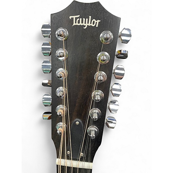 Used Taylor 254ce Natural 12 String Acoustic Electric Guitar