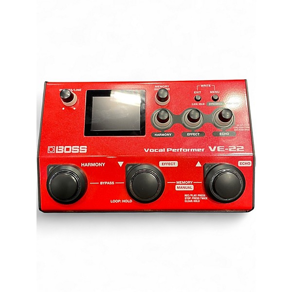 Used BOSS VE22 Pedal