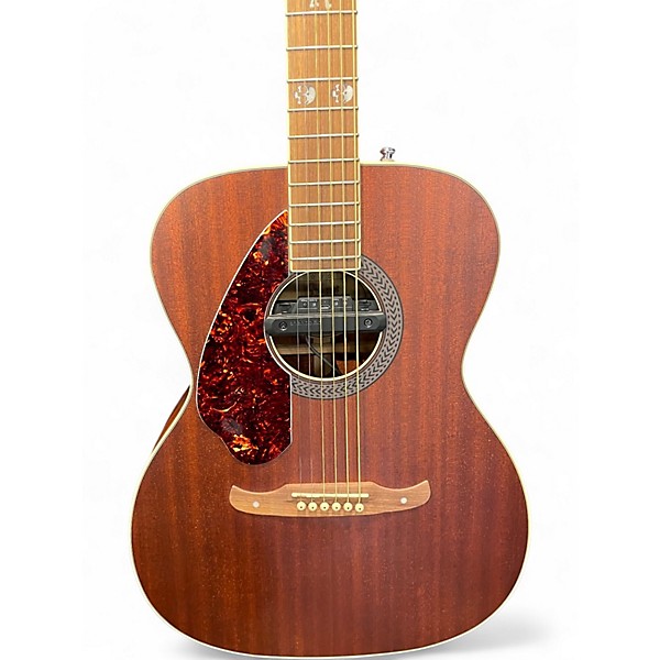 Used Fender Tim Armstrong Hellcat Mahogany Acoustic Electric Guitar