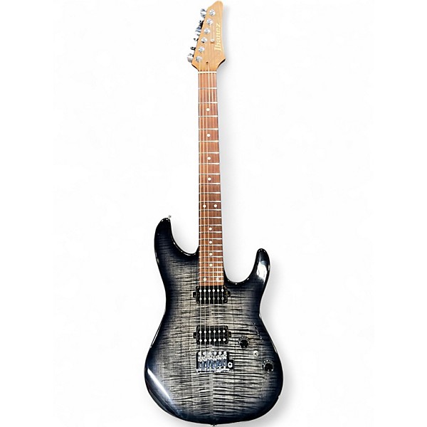 Used Ibanez AZ24S1F Transparent black sunburst Solid Body Electric Guitar