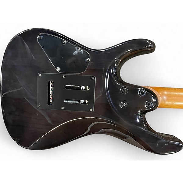 Used Ibanez AZ24S1F Transparent black sunburst Solid Body Electric Guitar