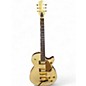 Used Gretsch Guitars Pristine Jet white gold Solid Body Electric Guitar thumbnail