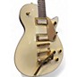 Used Gretsch Guitars Pristine Jet white gold Solid Body Electric Guitar