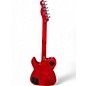 Used Fender JA90 Jim Adkins Thinline Telecaster Trans Red Hollow Body Electric Guitar