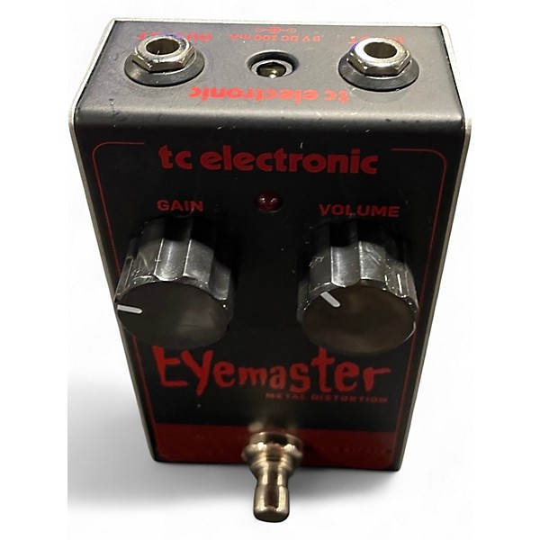 Used TC Electronic Eyemaster Metal Distortion Effect Pedal