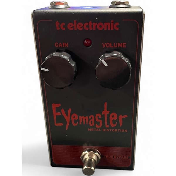 Used TC Electronic Eyemaster Metal Distortion Effect Pedal