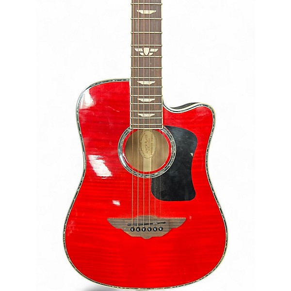 Used Keith Urban JUNIOR PLAYER RED Acoustic Guitar