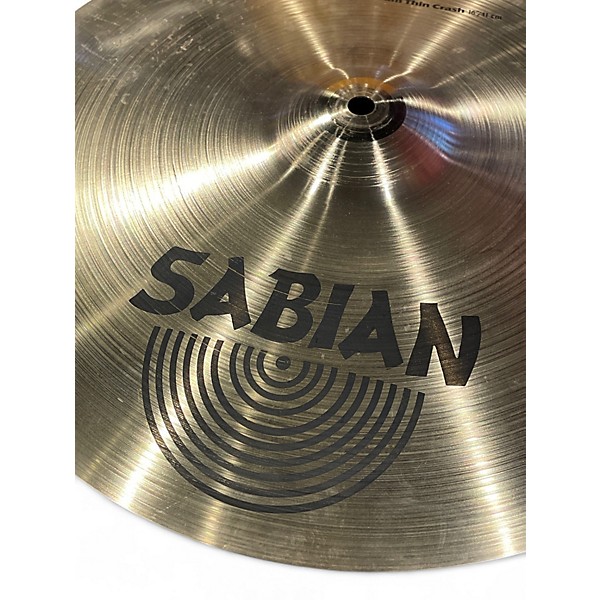 Used SABIAN 16in XS20 Medium Thin Crash Cymbal
