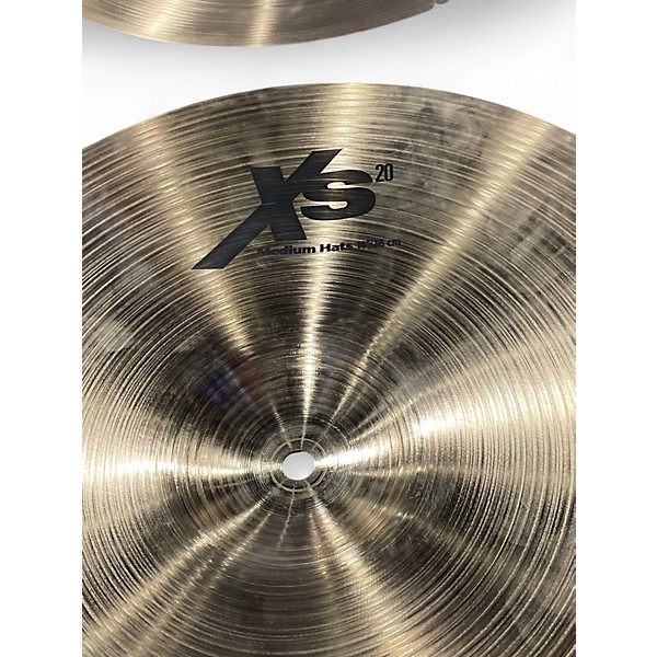 Used SABIAN 14in XS20 Medium Hi Hat Pair Cymbal