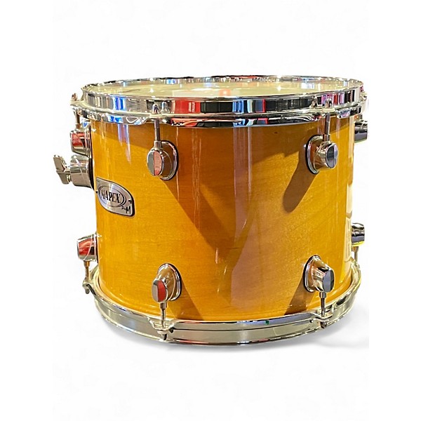 Used Mapex 7 Piece PRO M 7-PIECE KIT Transparent Cherry Drum Kit