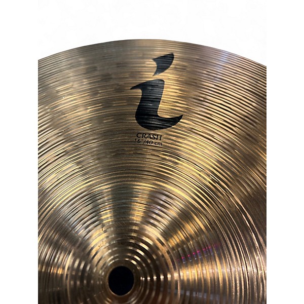 Used Zildjian 16in i crash Cymbal