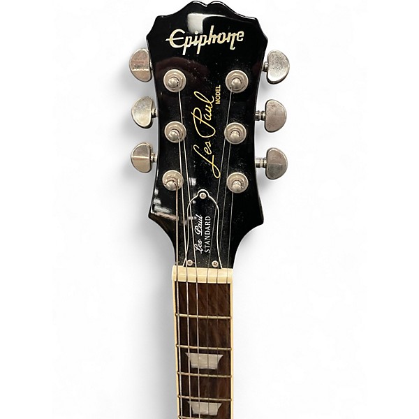 Used Epiphone Les Paul Standard 2 Tone Sunburst Solid Body Electric Guitar