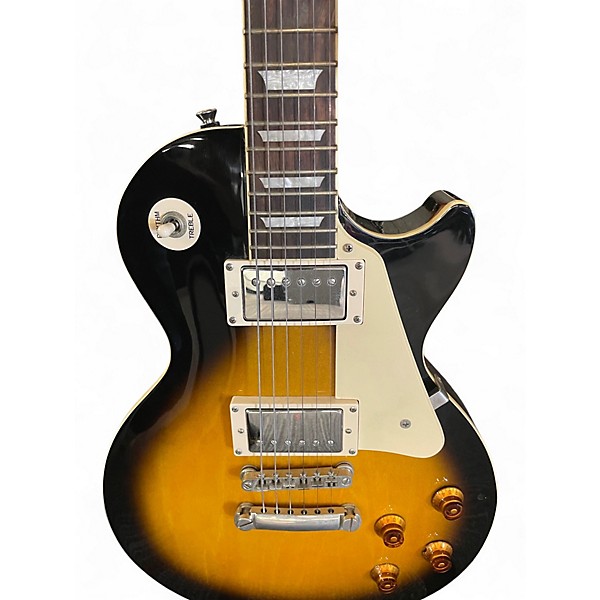 Used Epiphone Les Paul Standard 2 Tone Sunburst Solid Body Electric Guitar