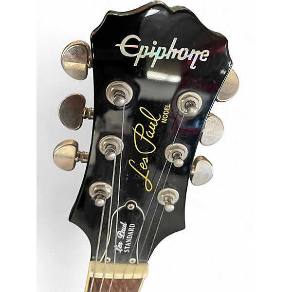 Used Epiphone Les Paul Standard 2 Tone Sunburst Solid Body Electric Guitar