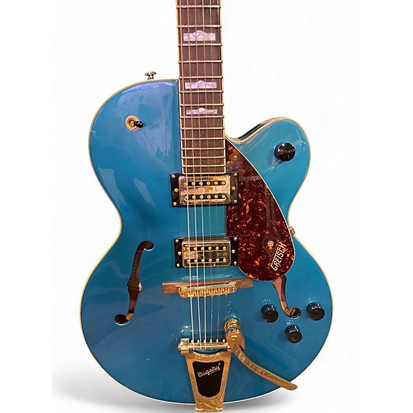 Used Gretsch Guitars G2410TG Ocean Turquoise Hollow Body Electric Guitar