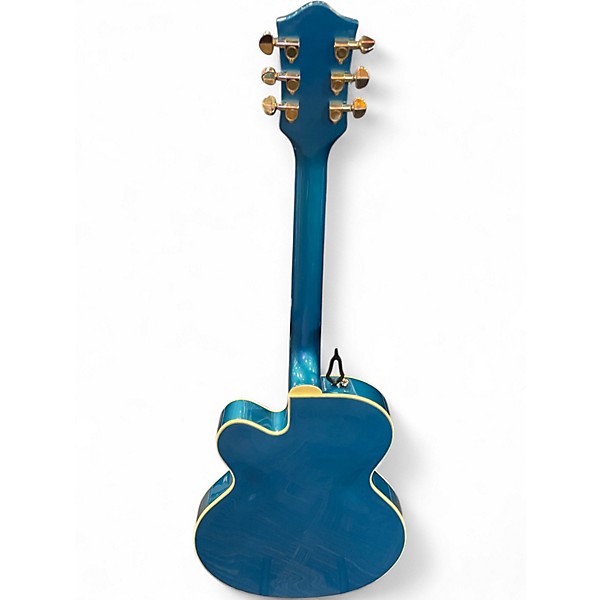 Used Gretsch Guitars G2410TG Ocean Turquoise Hollow Body Electric Guitar