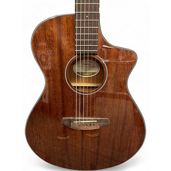 Used Breedlove Discovery Concert Natural Acoustic Guitar