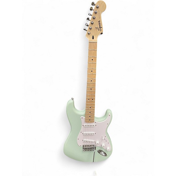 Used Squier Sonic Stratocaster Seafoam Green Solid Body Electric Guitar