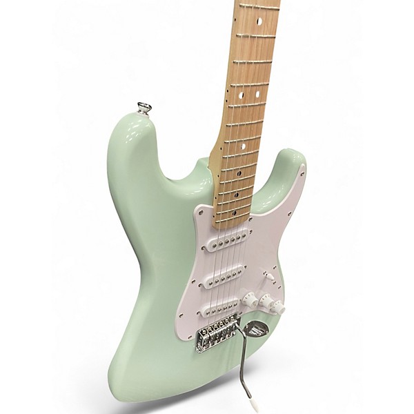 Used Squier Sonic Stratocaster Seafoam Green Solid Body Electric Guitar
