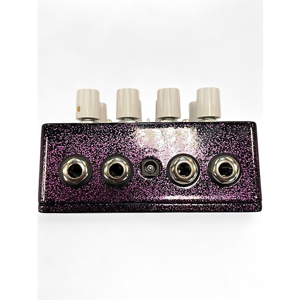 Used EarthQuaker Devices Avalanche Run V2 Delay Purple Sparkle Effect Pedal
