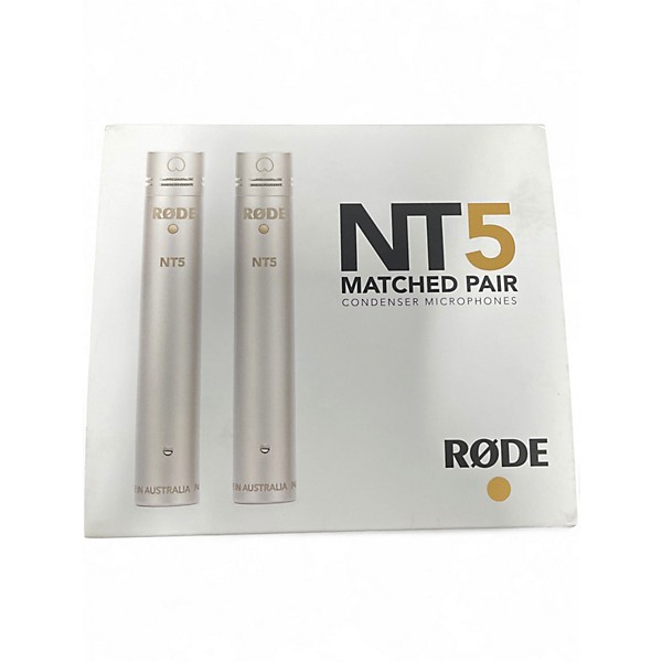 Used RODE NT5 Matched Pair Condenser Microphone