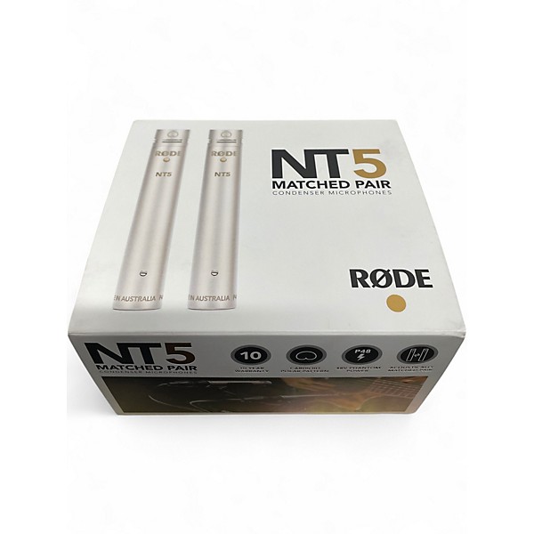 Used RODE NT5 Matched Pair Condenser Microphone