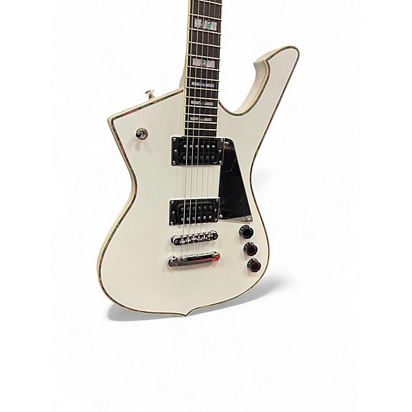 Used Firefly ICEPERSON ICEY WHITE Solid Body Electric Guitar
