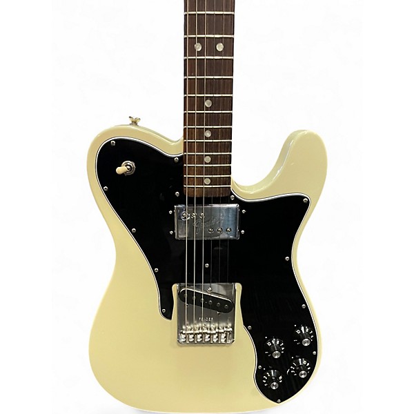 Used Fender AMERICAN VINTAGE II 77 TELE CUSTOM Olympic White Solid Body Electric Guitar